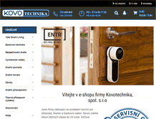 Tablet Screenshot of kovotechnika.cz